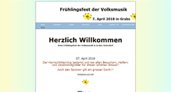 Desktop Screenshot of fruehlingsfest-grabs.ch
