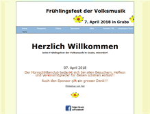 Tablet Screenshot of fruehlingsfest-grabs.ch